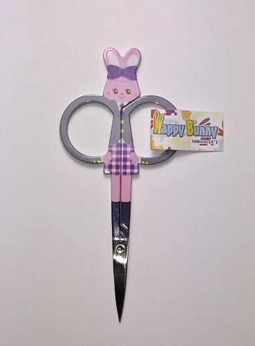 Embroidery Scissors - Grey Bunny
